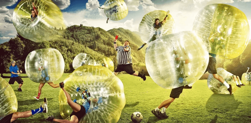60min hra Bumper ball