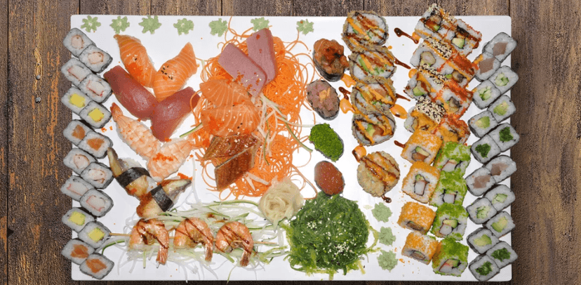 Exkluzivní sushi menu s 29 kusy