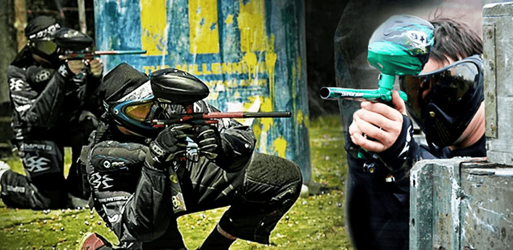 Paintballová střílečka