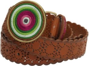 Dámský opasek Desigual Woodstock Marron 