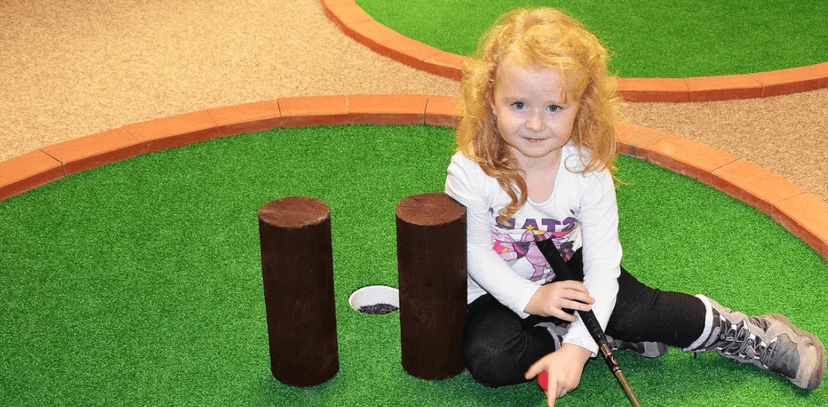 Hodinový vstup na minigolf pro 2 osoby