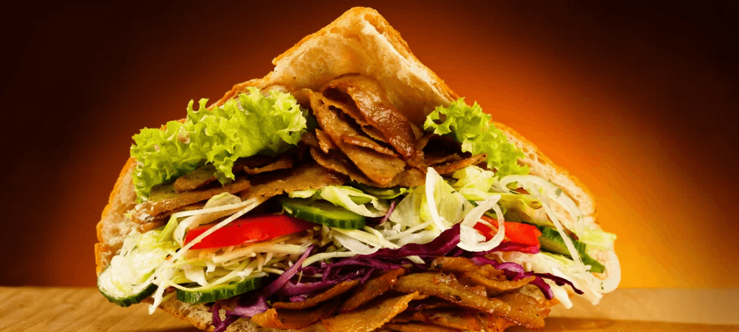 Originální turecký kebab + nápoj