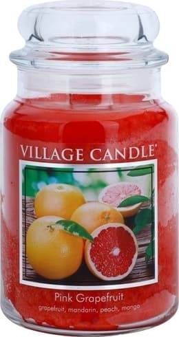 Vonná svíčka Village Candle Pink Grapefruit 