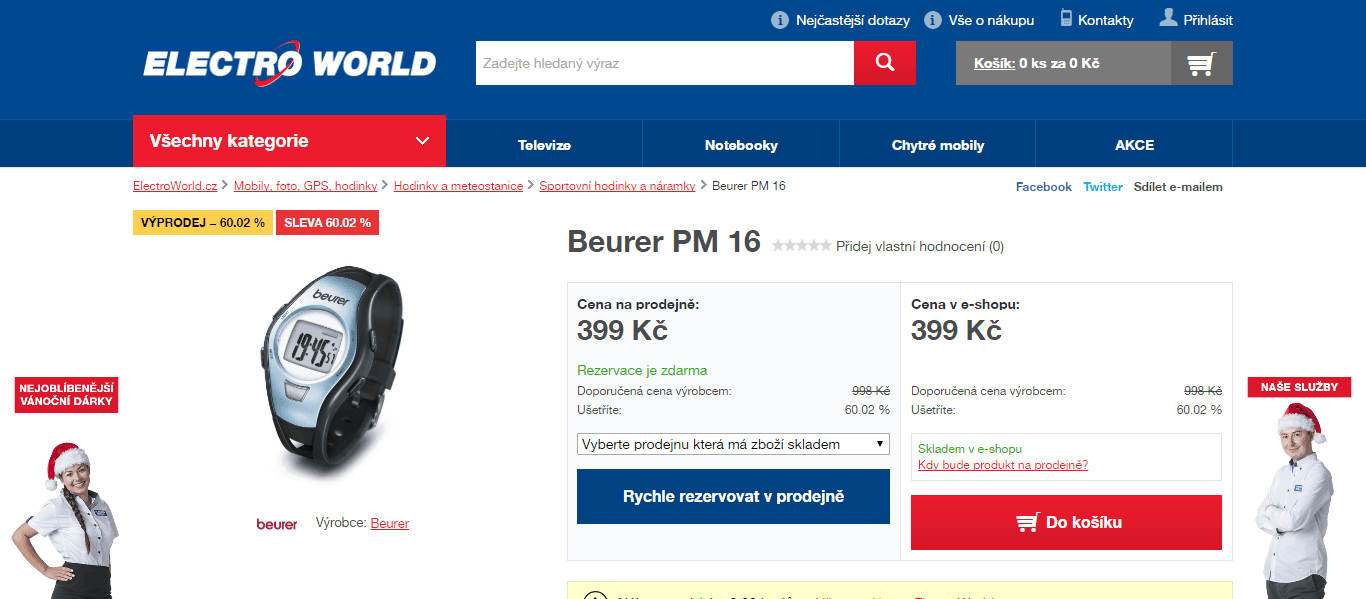 Dámské hodinky s pulsoměrem Beurer 