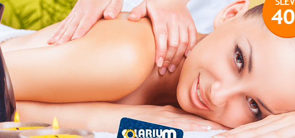 Luxusní masáž krční páteře, zad a chodidel