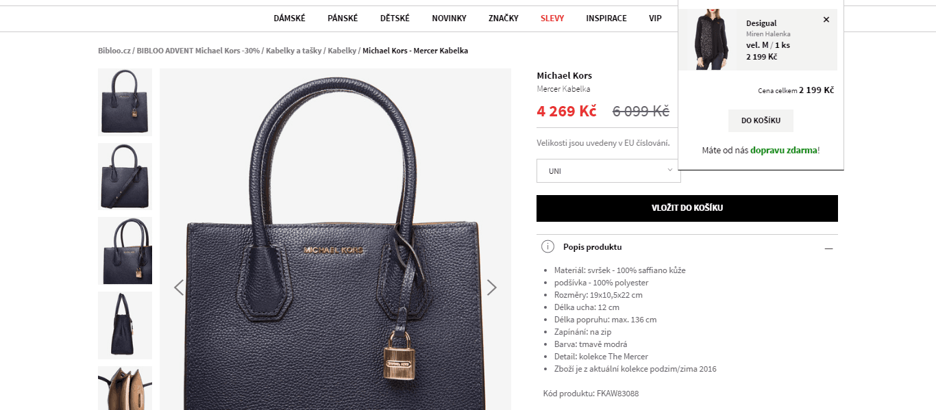 Sleva 30% na Michael Kors