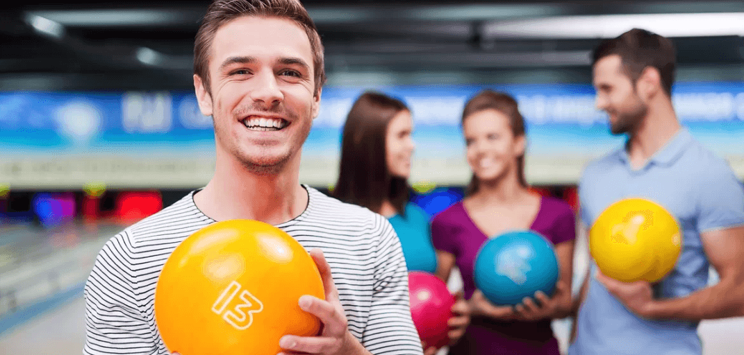 60min bowlingu až pro 8 hráčů