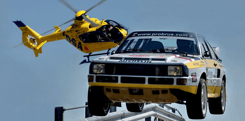 Adrenalinová Rally a Helicopter Show