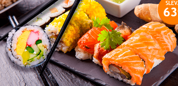 Lahodná asijská pochoutka SUSHI