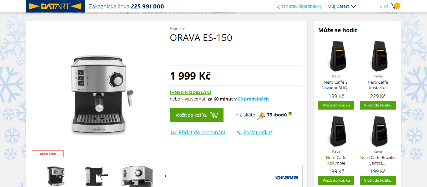 Espresso ORAVA ES-150 