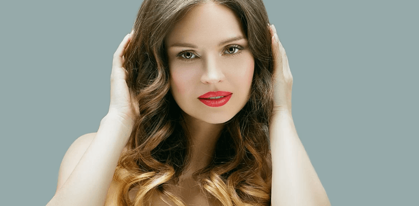 Kadeřnický balíček s ombré nebo balayage