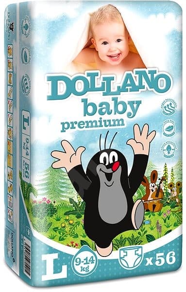 Plenky Dollano Baby Premium L 56 ks