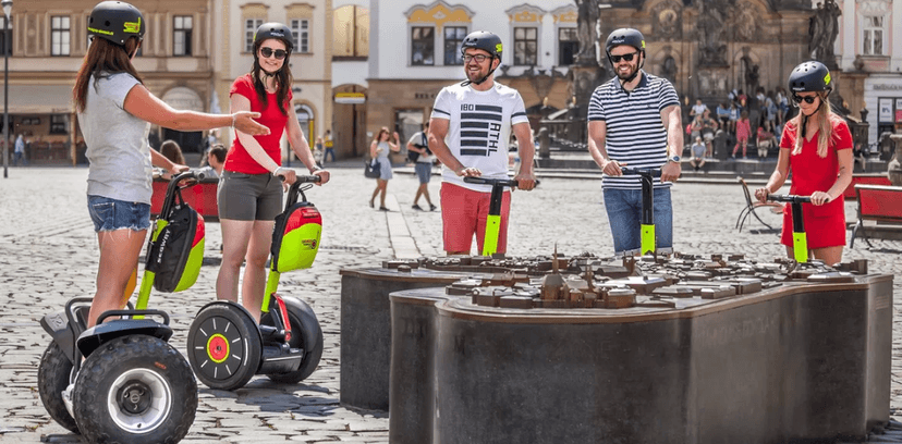 30 minut jízdy na segwayi