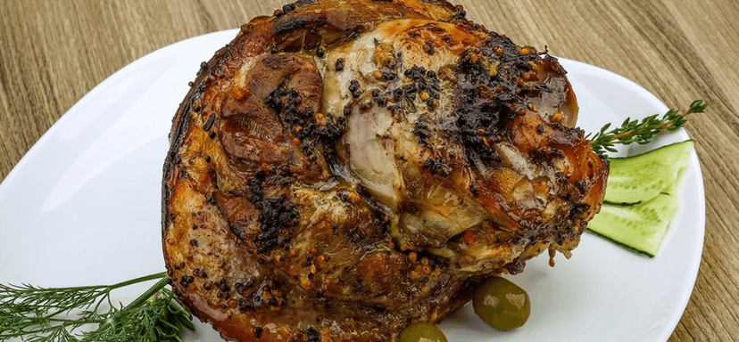 2 kg pečeného vepřového kolena 