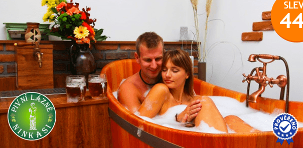 Pivní koupel a relaxace pro 2