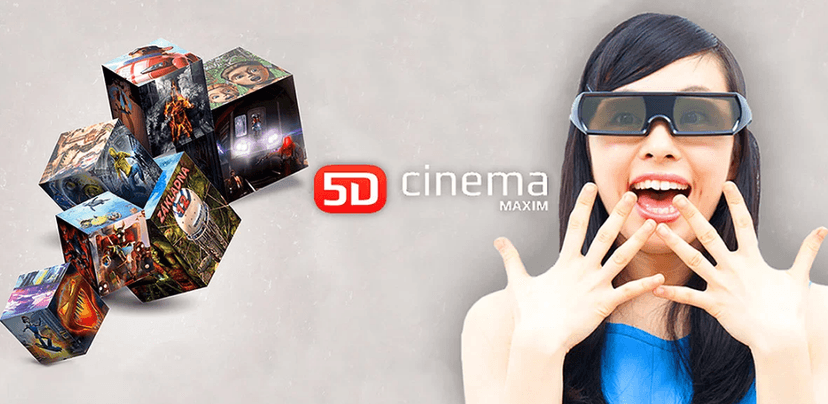 Vstupenka do 5D Cinema Maxim