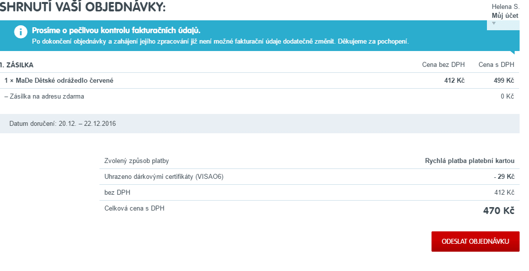 Odrážedlo pro děti MaDe