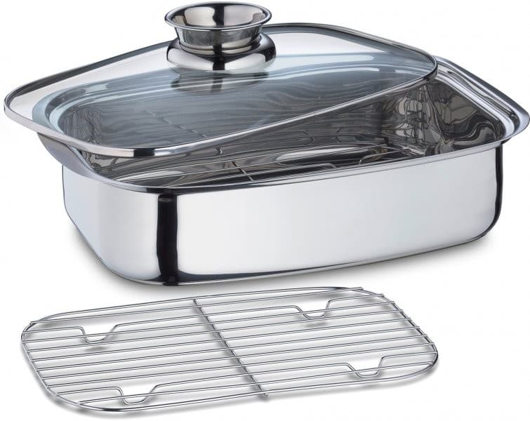 Nerez multifunkční pekáč 36 cm, Prato