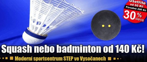 Squash nebo badminton