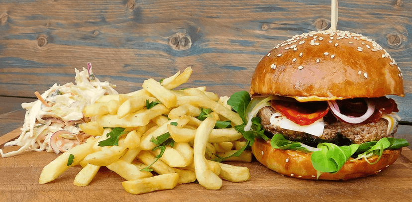 Burger menu v Choosy
