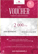 Sleva 15% na dárkový voucher