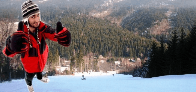 Skipas do ski areálu Přemyslov