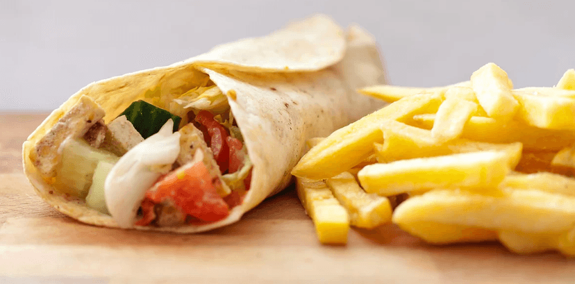 Tortilla s grilovaným tofu
