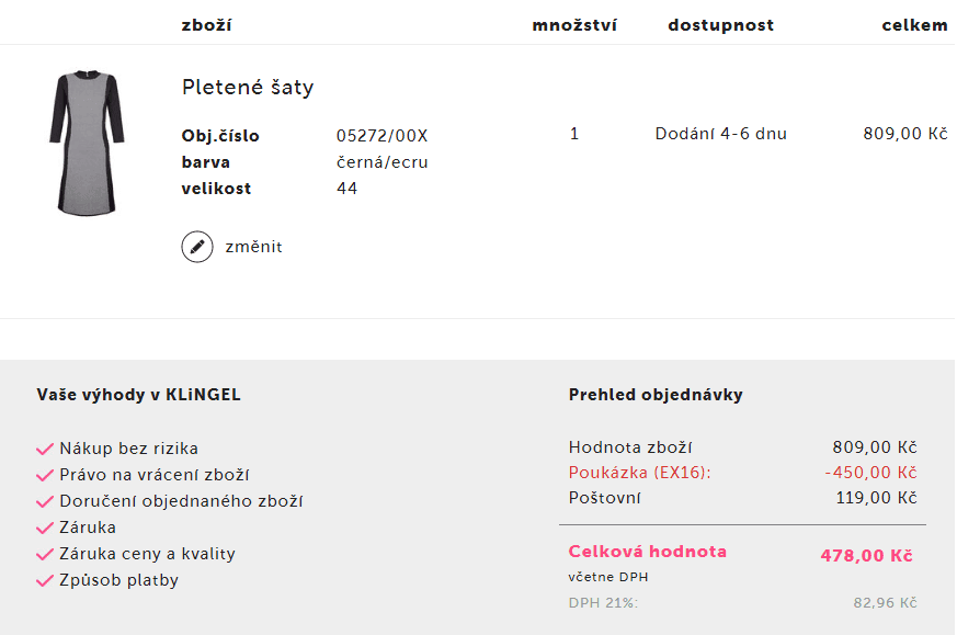 Sleva 450 Kč z nákupu nad 800