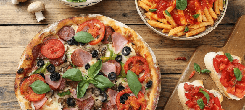 Pizza nebo pasta dle výběru pro 2