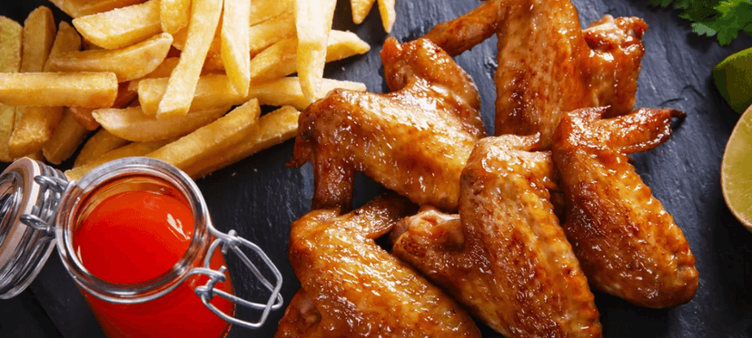 Kilo křidélek na indický způsob nebo na grilu