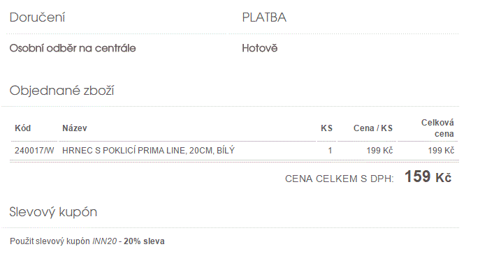 Smaltovaný Hrnec s poklicí 20cm
