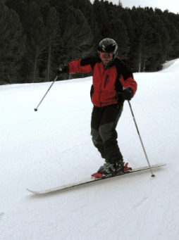 Kurz lyžování na monoski