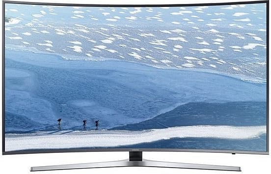 Ultra HD TV, Curved, Smart, 138 cm, Samsung