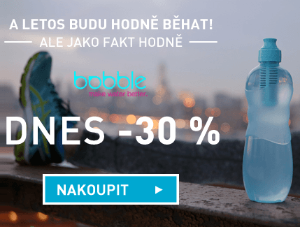 Sleva 30% na vše od značky Bobble