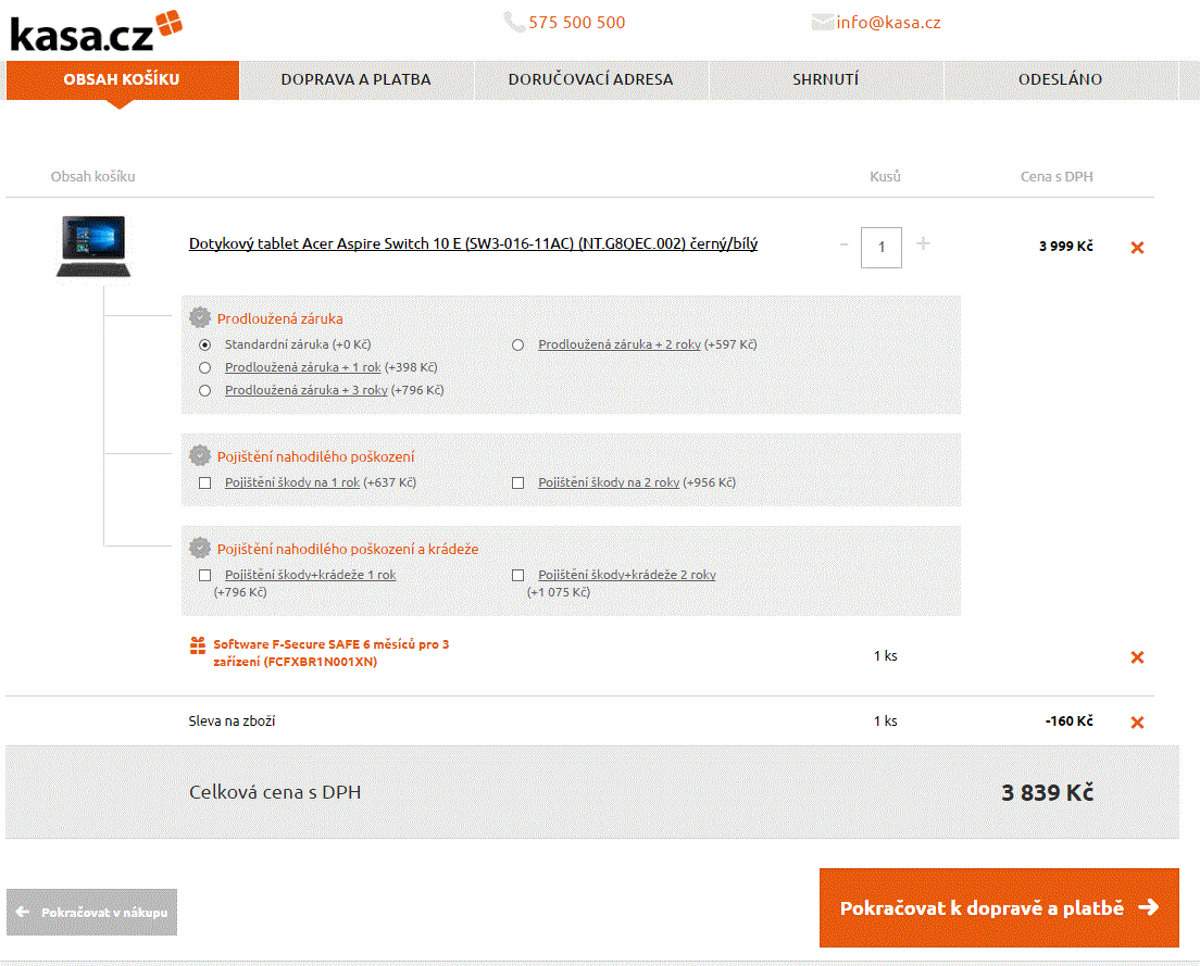 2v1, Acer, až 1,84GHz, 2GB RAM, 10,1"