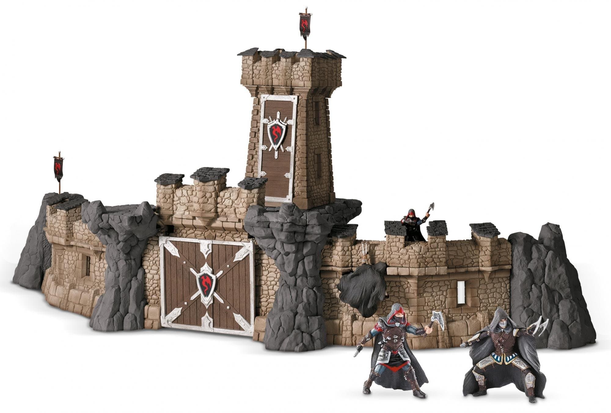 Velká stavebnice hrad Schleich, 140x70 cm