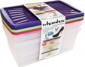 Úložné boxy Wham 9 l, 3ks