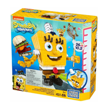 Stavebnice Mega Blogs, pokladnička, Sponge Bob