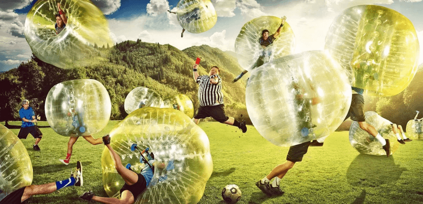 Bumper ball pro 6–8 hráčů