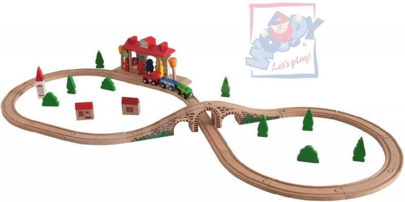 Vláčkodráha Woody, nádraží se zvuky