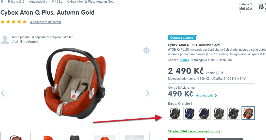 Vajíčko Cybex Aton Q Plus 