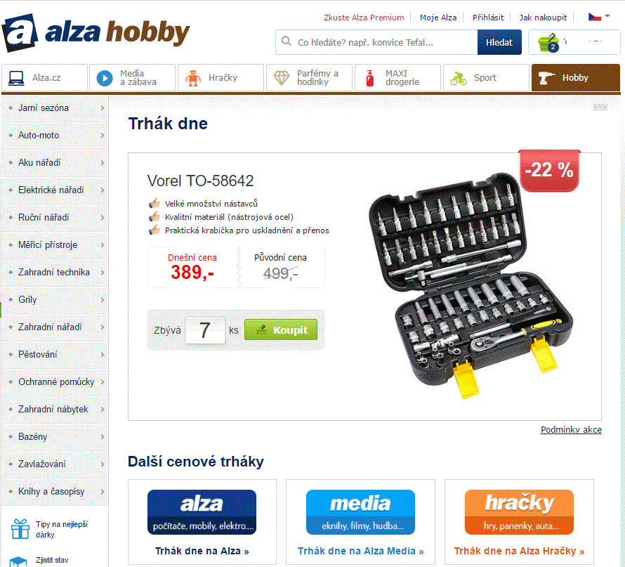 Gola sada Vorel 56 ks