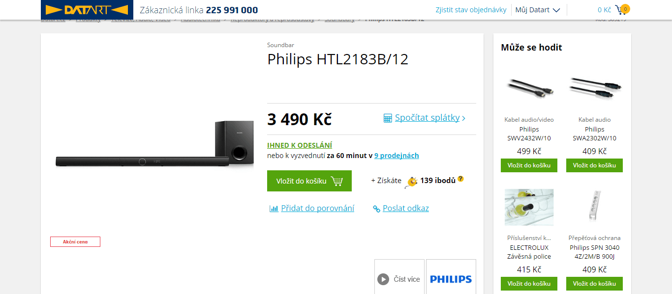 Výprodej 3 soundbarů