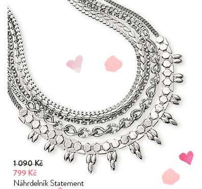 Sleva 25% na šperky a hodinky