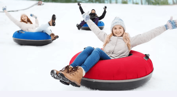 1× jízda na snowtubingu