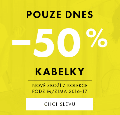 Sleva 50% na kabelky