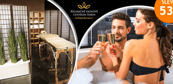 Relax v saunovém centru pro dva