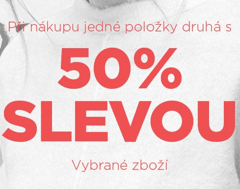 Mango outlet - sleva 50% na druhý produkt