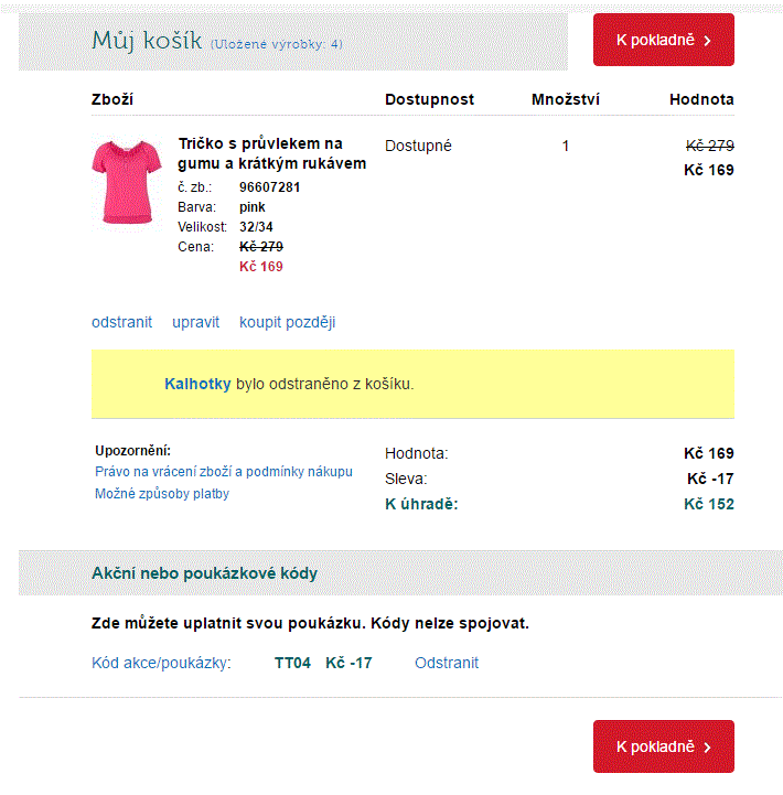Výprodej BonPrix + extra sleva 10% na vše