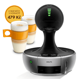 Espresso Krups + 2 šálky 